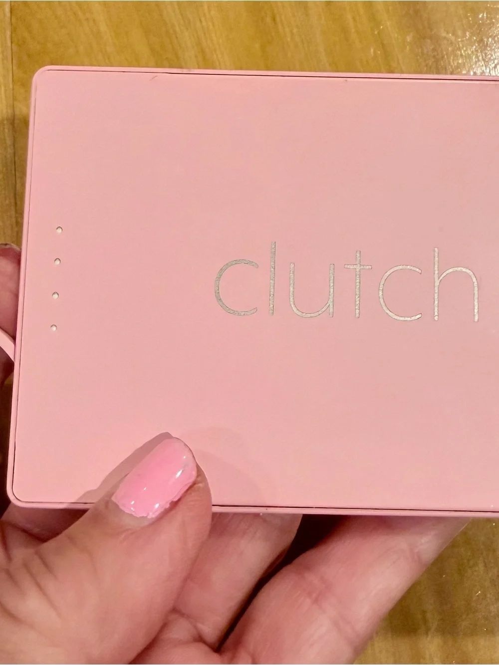 Clutch Charger Power Bank - Pink